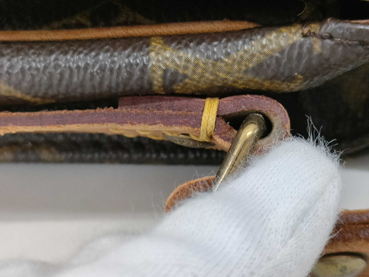 LOUIS VUITTON Monogram M51254 Mini Cartesiere Shoulder Bag