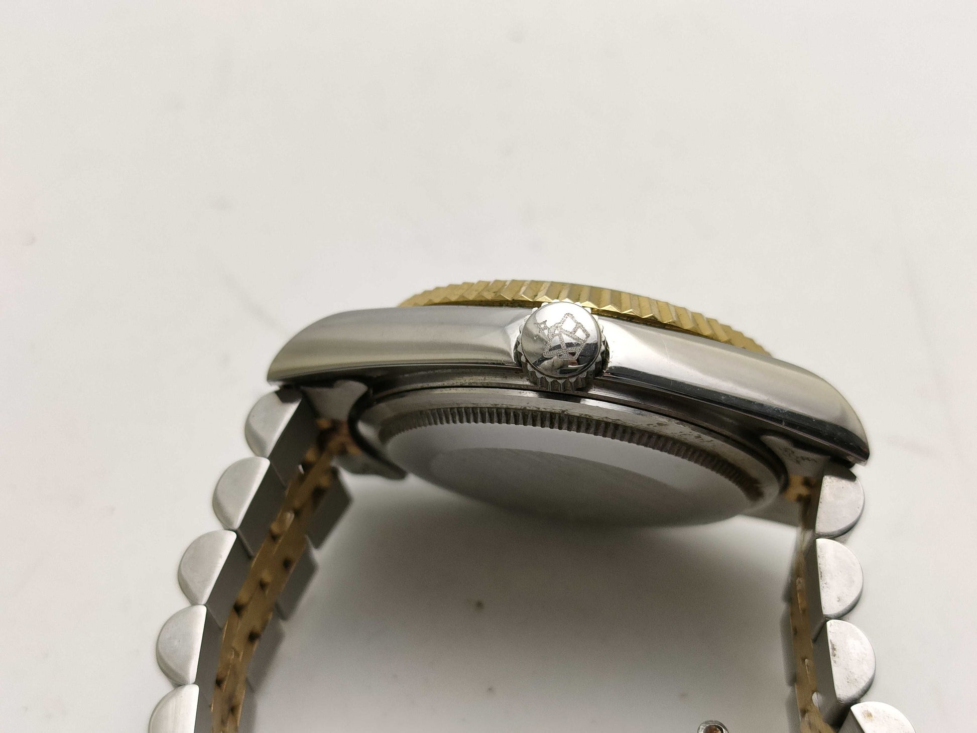 STEEL BAGELSPORT 18K engraved watch men's watch