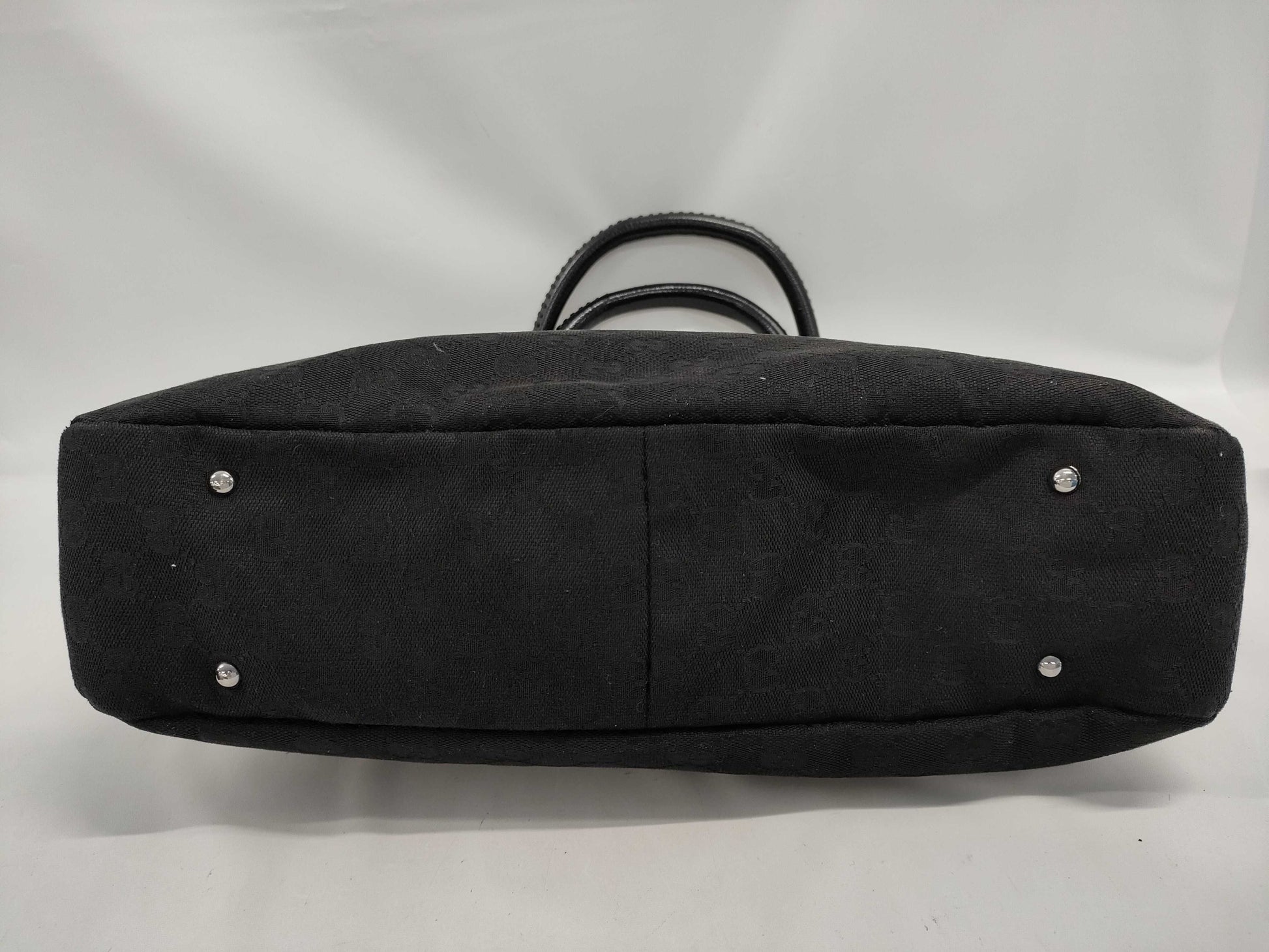 PRADA GG canvas shoulder bag tote bag
