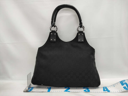 PRADA GG canvas shoulder bag tote bag