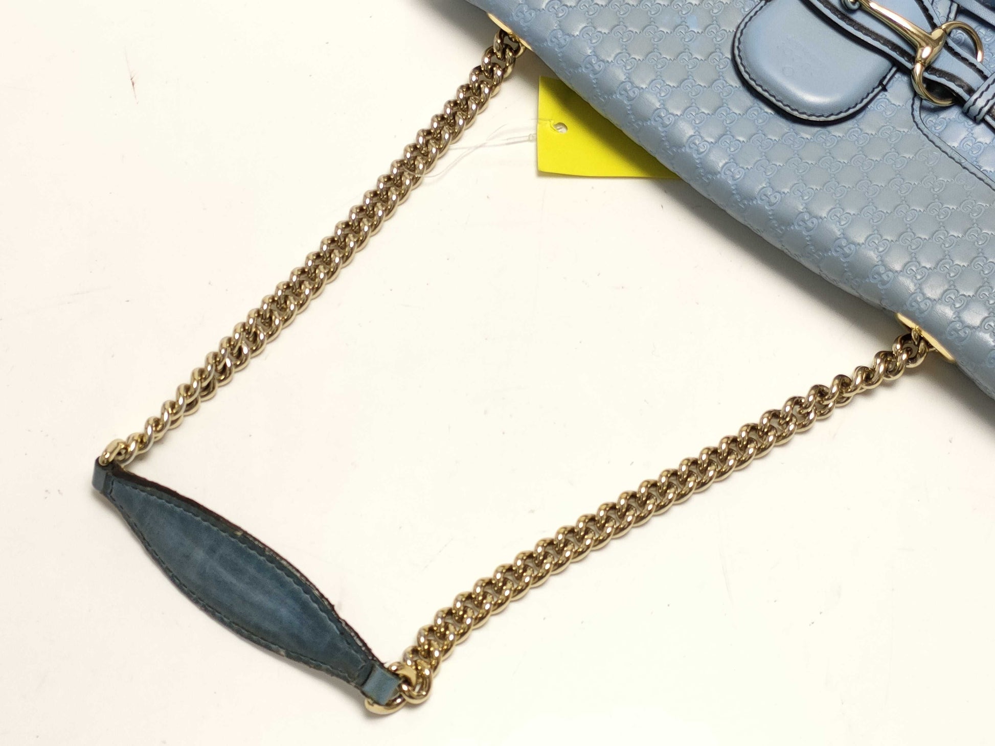 GUCCI Guccissima Horsebit Shoulder Bag/449635