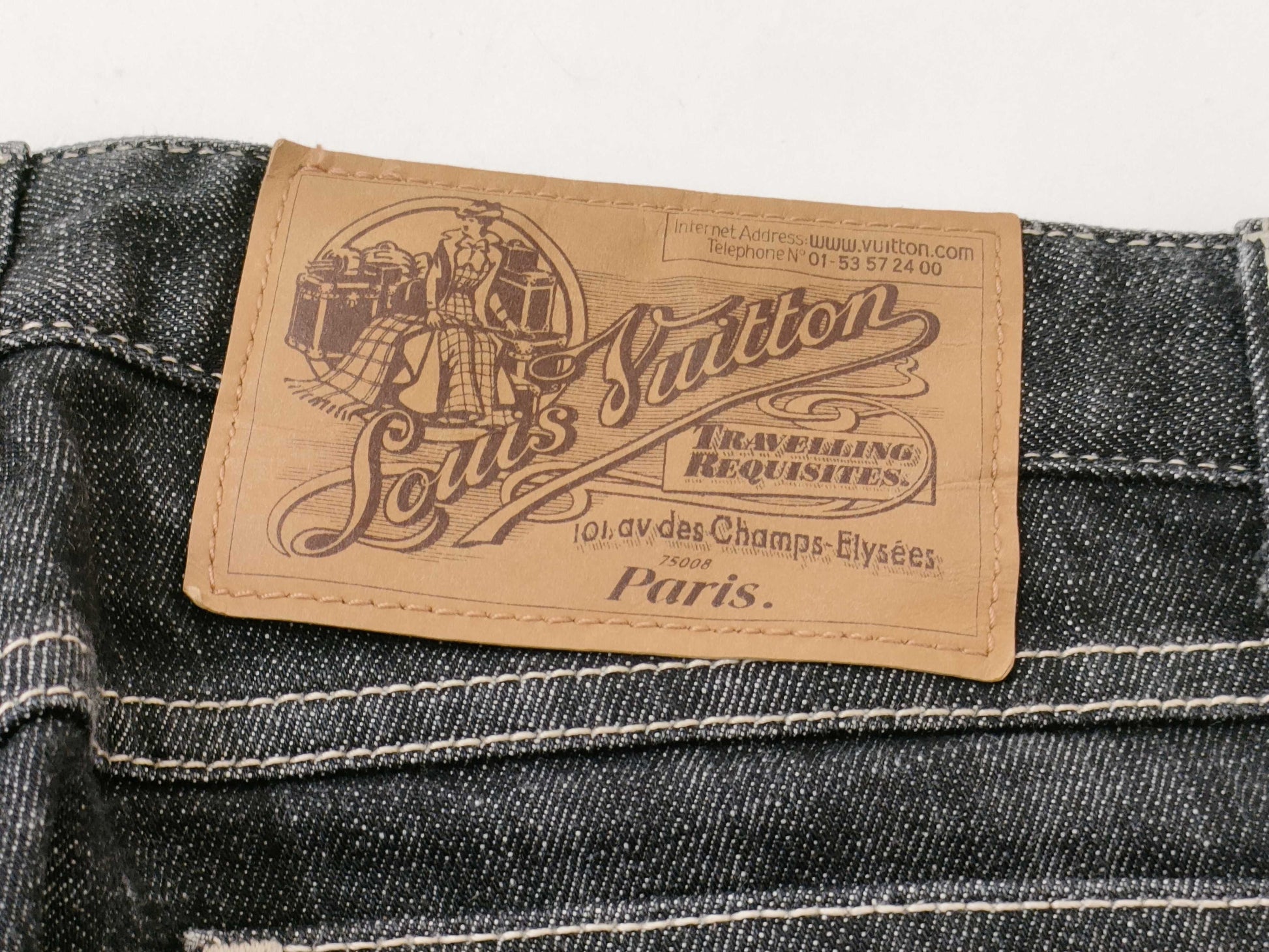 LOUIS VUITTON 36 Denim Pants