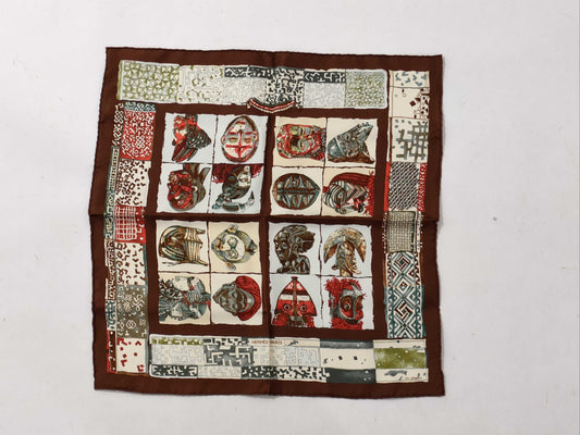 HERMES Carre Loic Dubigeon Scarf Scarf