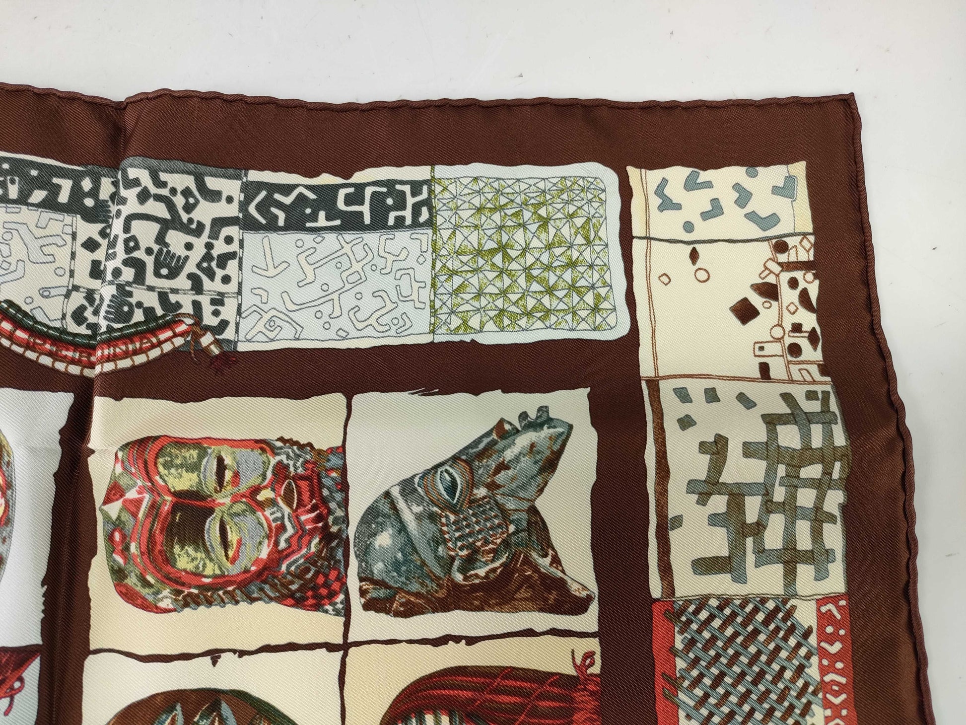 HERMES Carre Loic Dubigeon Scarf Scarf