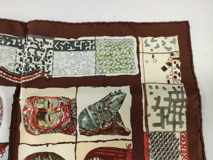 HERMES Carre Loic Dubigeon Scarf Scarf