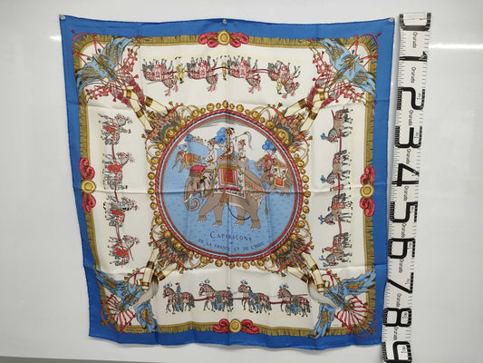 HERMES Carre CAPARACONS scarf