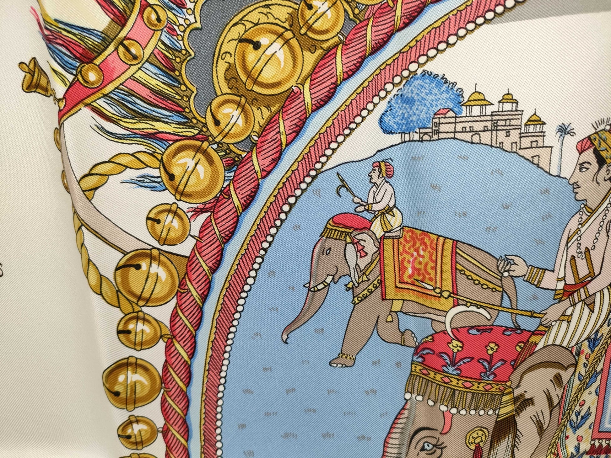 HERMES Carre CAPARACONS scarf