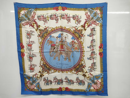HERMES Carre CAPARACONS scarf
