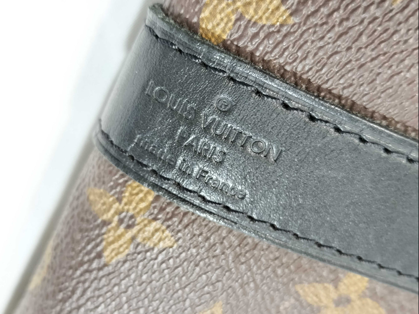 LOUIS VUITTON Monogram Macassar Keepall 55 Bandoli Boston Bag