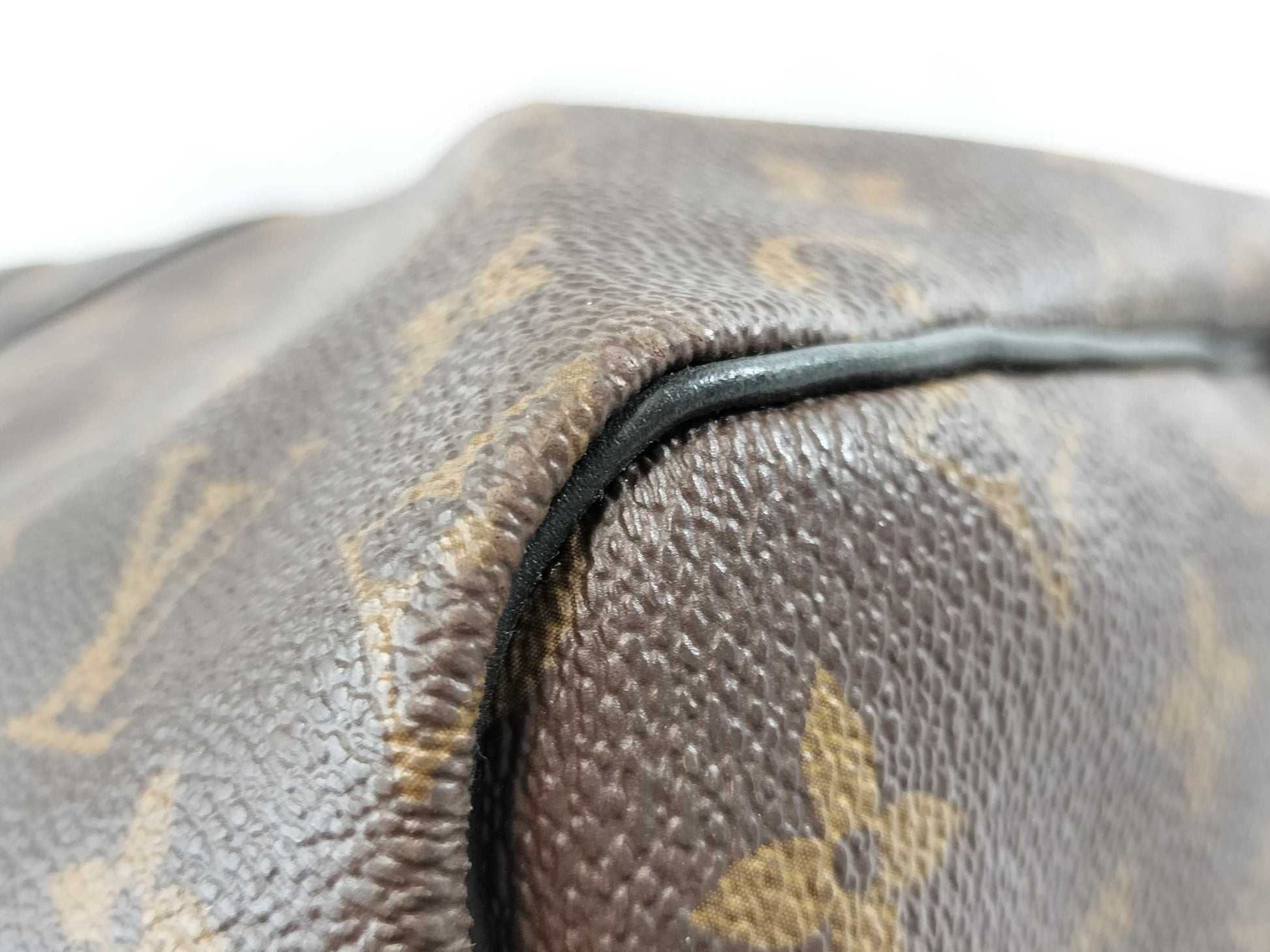 LOUIS VUITTON Monogram Macassar Keepall 55 Bandoli Boston Bag