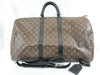 LOUIS VUITTON Monogram Macassar Keepall 55 Bandoli Boston Bag