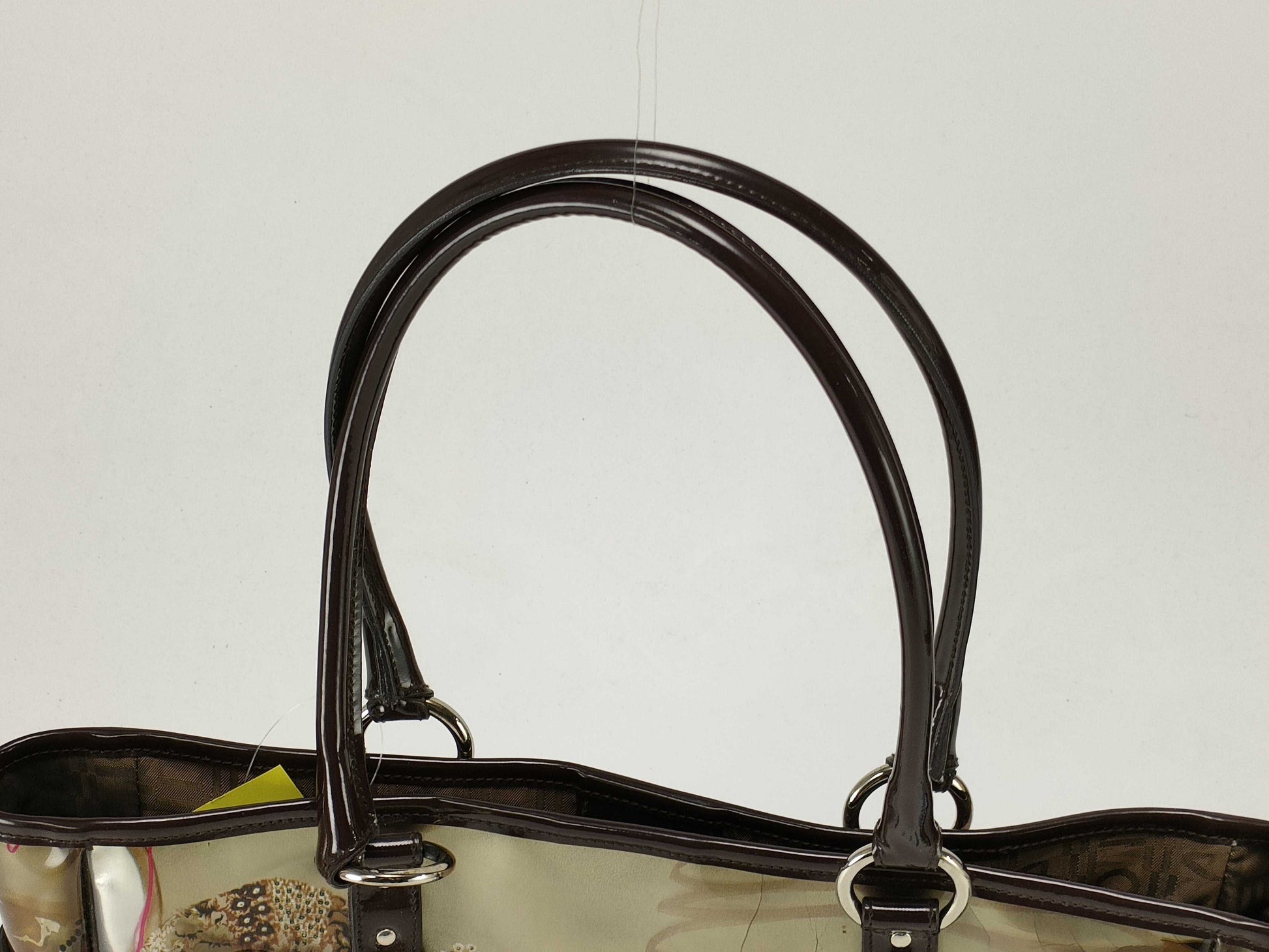 Salvatore Ferragamo vinyl tote bag
