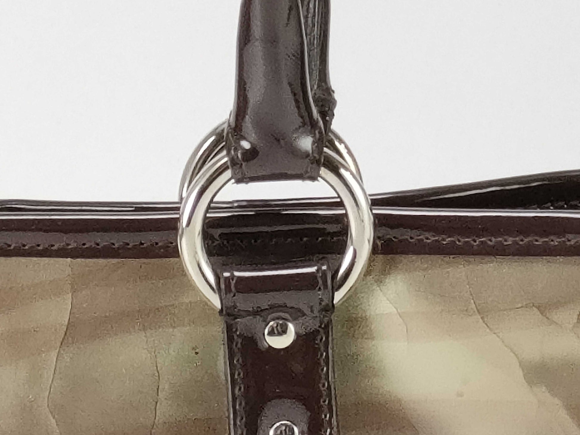 Salvatore Ferragamo vinyl tote bag