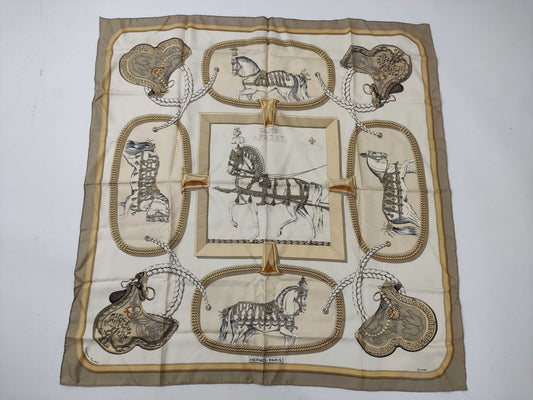 HERMES Carre Grand Apara Scarf