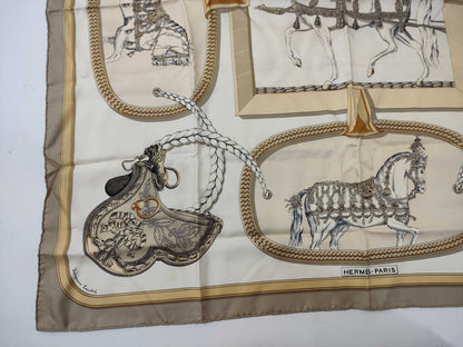 HERMES Carre Grand Apara Scarf