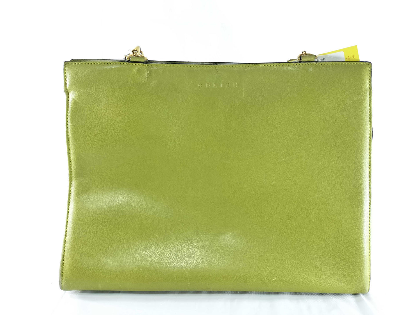 CELINE Leather Chain Handbag Handbag