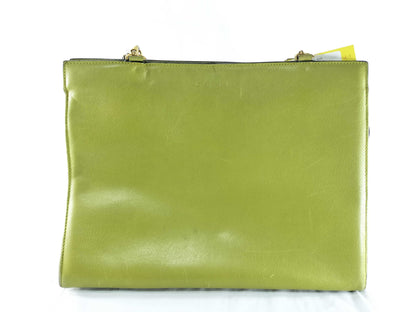 CELINE Leather Chain Handbag Handbag