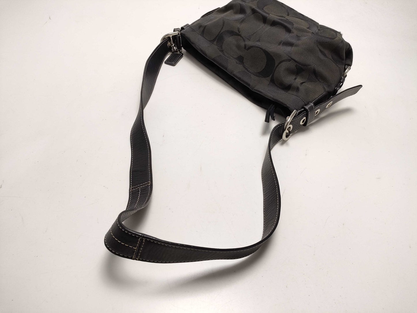 COACH Signature 2-way Shoulder Bag 