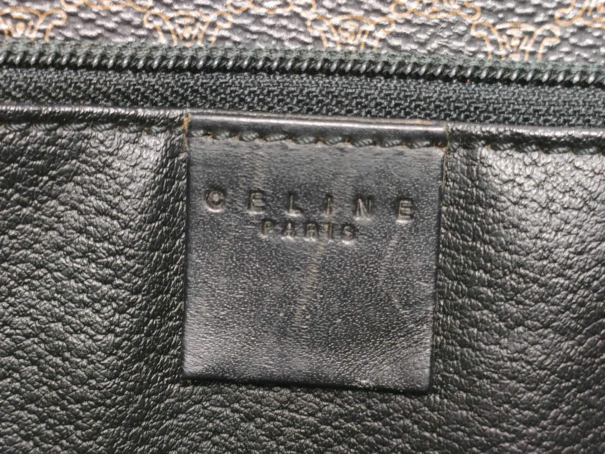 CELINE Black/Bucket Shoulder Bag