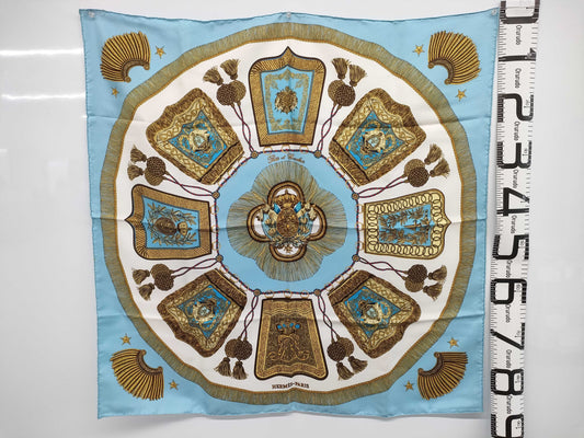 HERMES Poste et Cavalerie Sabre-decorated Scarf Bag