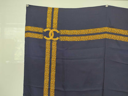 CHANEL Gold Chain Scarf