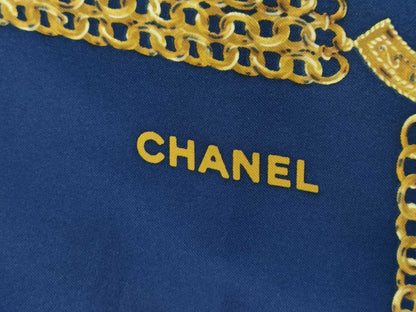 CHANEL Gold Chain Scarf