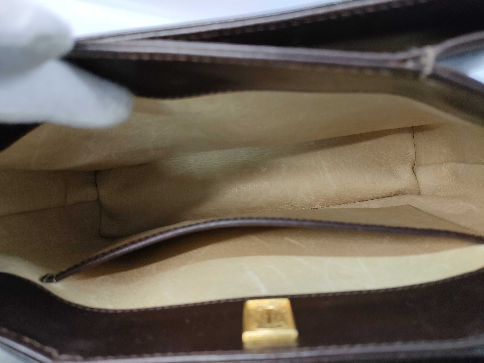 GUCCI Old Gucci Leather Shoulder Bag 001 005 0053