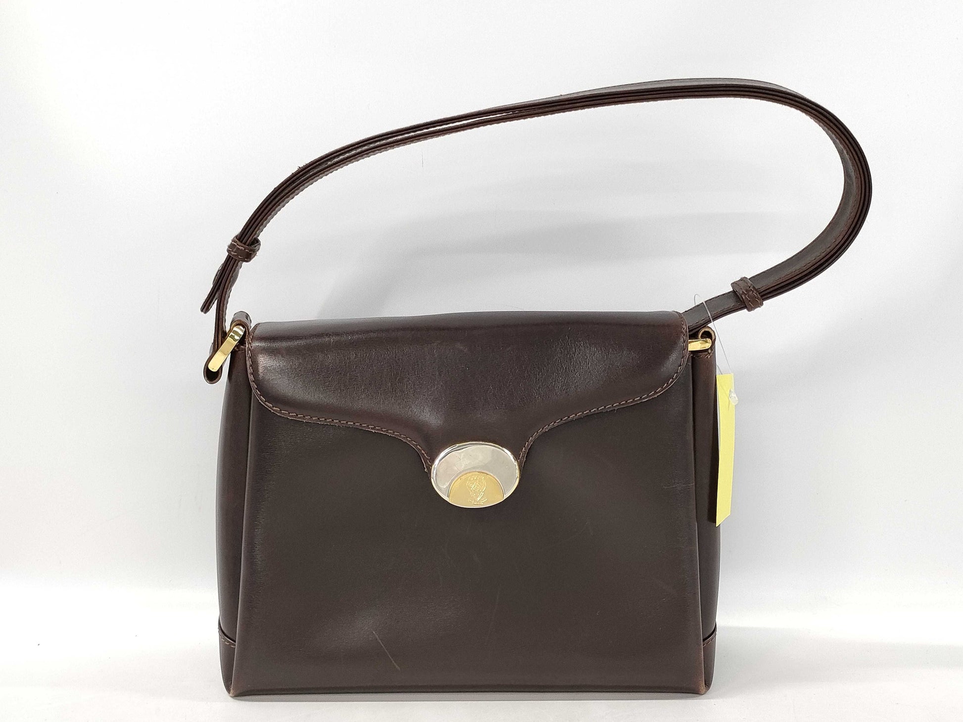 GUCCI Old Gucci Leather Shoulder Bag 001 005 0053