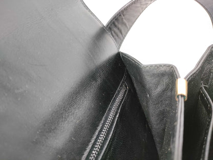 CELINE Leather Shoulder Bag with Triomphe Hardware