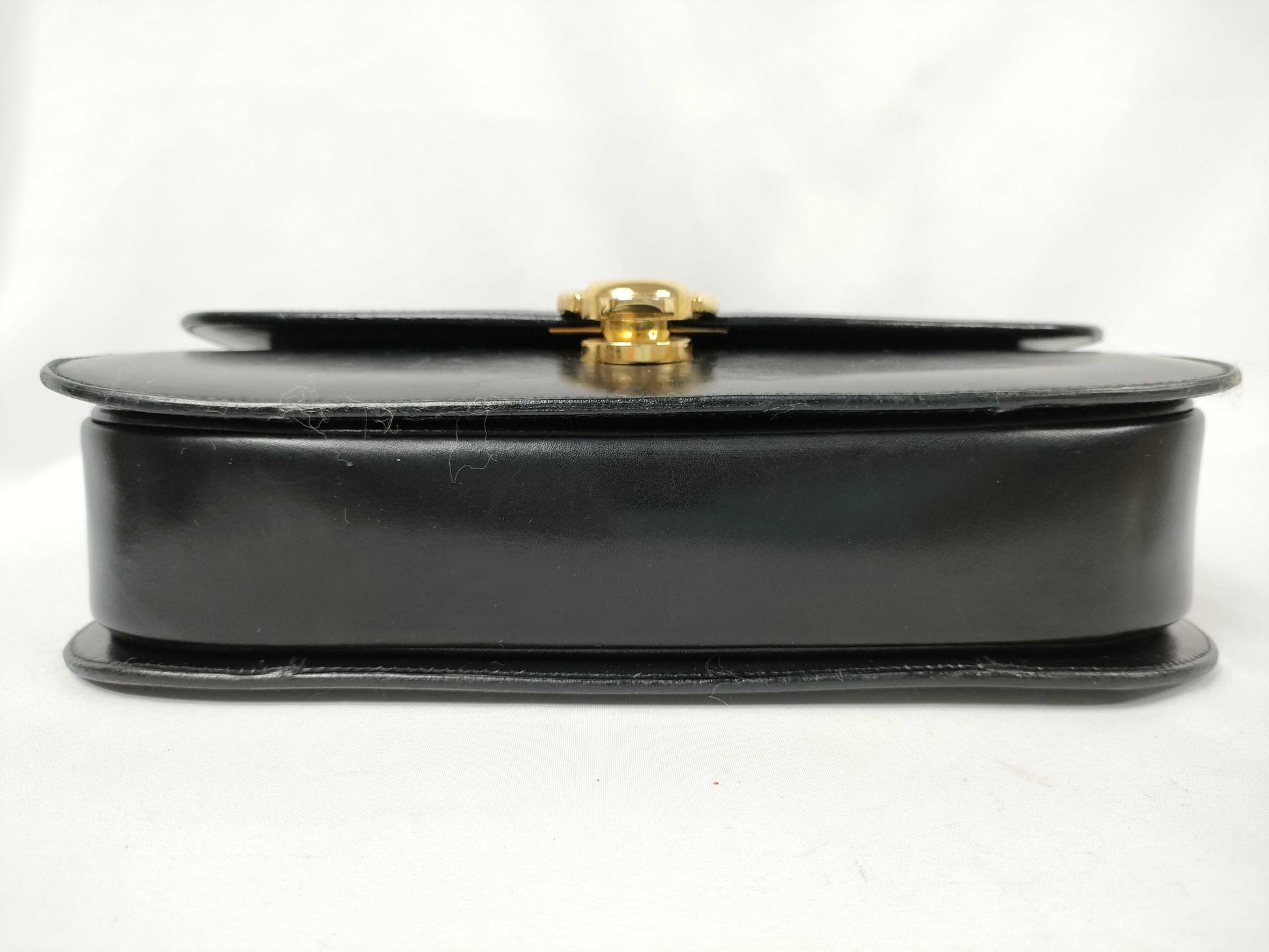 CELINE Leather Shoulder Bag with Triomphe Hardware