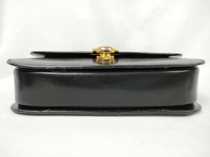 CELINE Leather Shoulder Bag with Triomphe Hardware