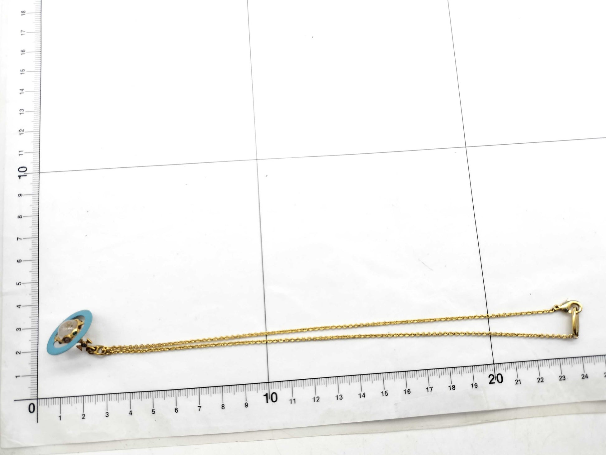  Vivienne Westwood Vivienne Westwood / Orb / Gold Necklace / Multicolor Stone Necklace