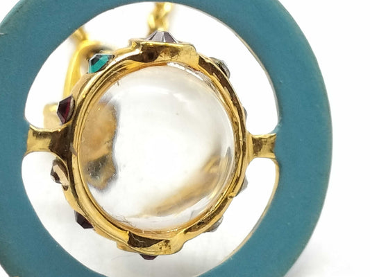  Vivienne Westwood Vivienne Westwood / Orb / Gold Necklace / Multicolor Stone Necklace