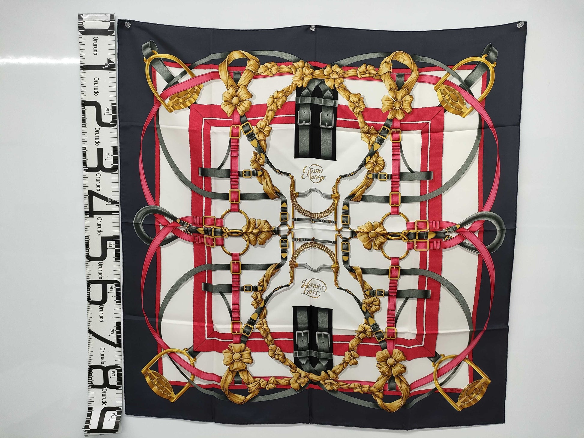 HERMES Carre Grand Manege Scarf