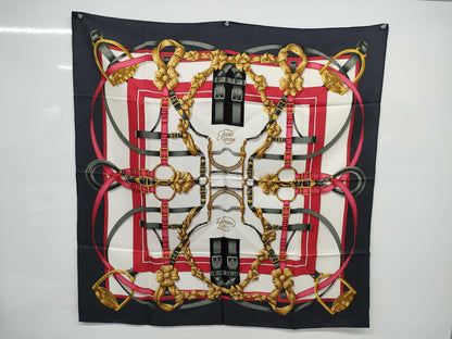 HERMES Carre Grand Manege Scarf