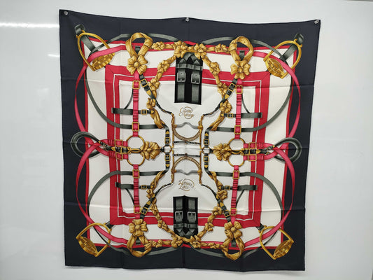HERMES Carre Grand Manege Scarf