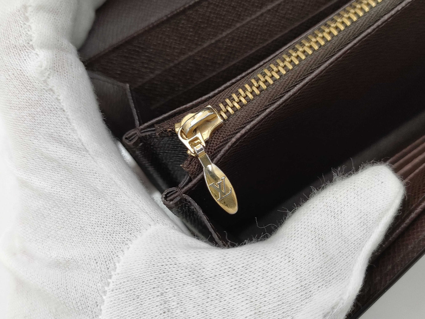 LOUIS VUITTON Damier Portefeuille Sistina Wallet
