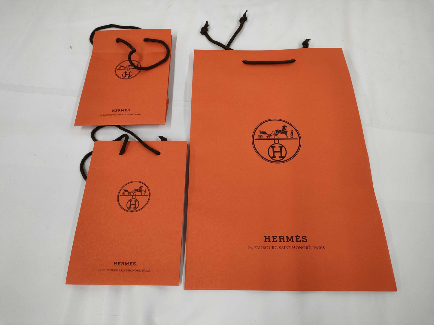 HERMES empty boxes/dust bags/paper bags etc. L-tiered collection. Brand empty boxes collection. Brand empty boxes collection. 