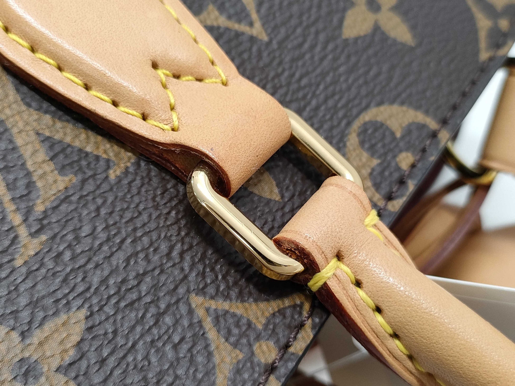 LOUIS VUITTON Monogram M43551 Flower Tote Handbag with Strap