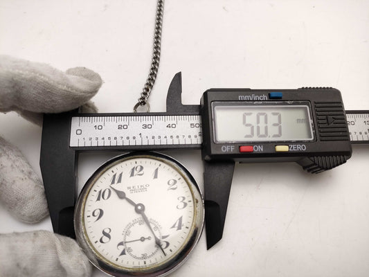 SEIKO precision pocket watch pocket watch