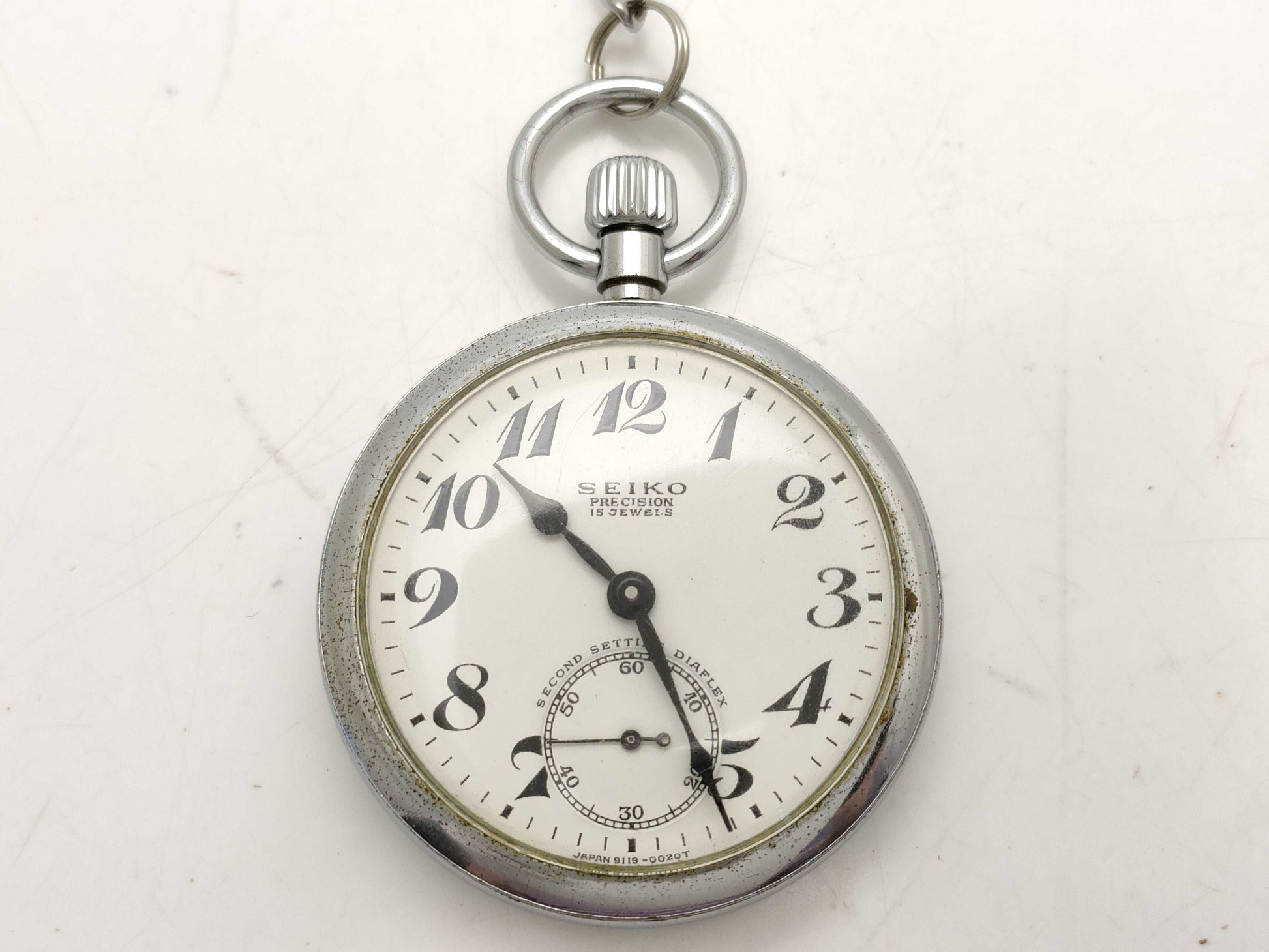SEIKO precision pocket watch pocket watch