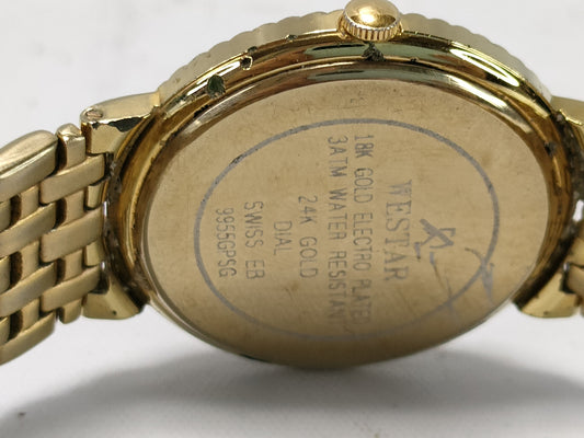 Wester/18K/GOLD Women's Watch