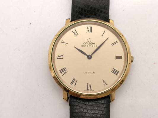 OMEGA De Ville Round Hand-Wound Men's Watch