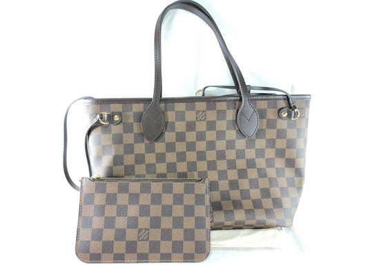 LOUIS VUITTON N41359 Damier Neverfull PM Tote Bag