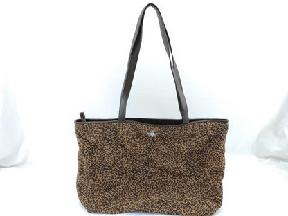 BOTTEGA VENETA Leopard Print Hand Business Bag