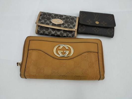 /Gucci/Coach Key Case/Wallet Set
