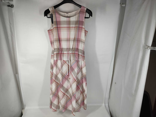 Blue Label Checkered Dress Dress