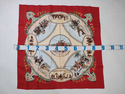 HERMES Carre CAVALIERS PEULS Scarf