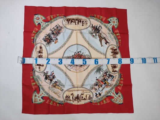 HERMES Carre CAVALIERS PEULS Scarf