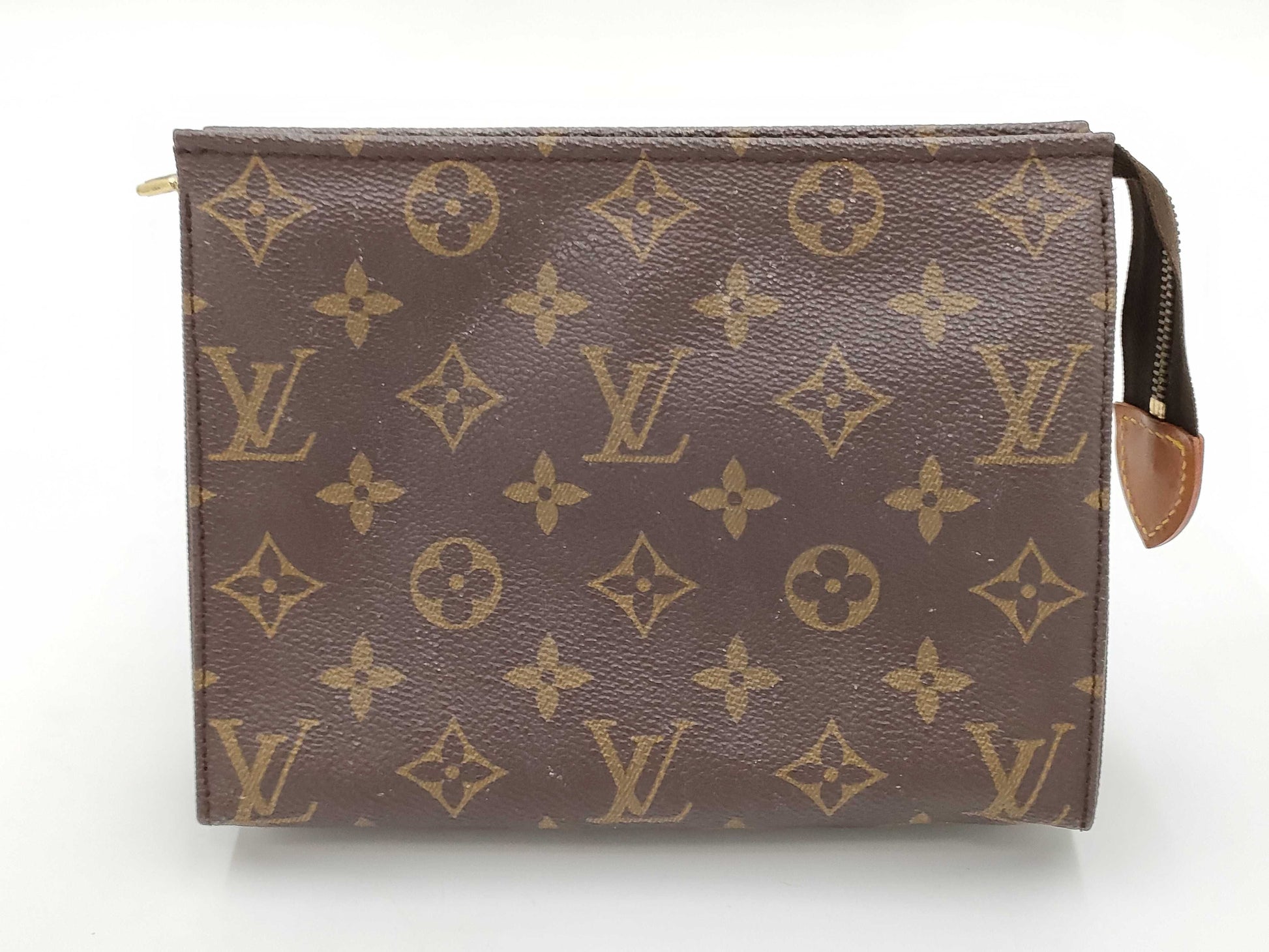 LOUIS VUITTON Monogram Poche Toilette 19 M47544 Pouch